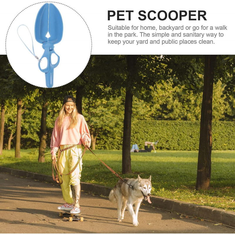 Pooper Scooper,Pet Pickup Clip,Waste Picker,Scissor Shovel Pick Clamp for Pet Dog Puppy Cat,Cleaning Tools