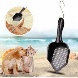 Cat Litter Scoop Small Holes 3.0MM Fine Litter Scooper Shovel Sifter Scoop PVC Non-Toxic