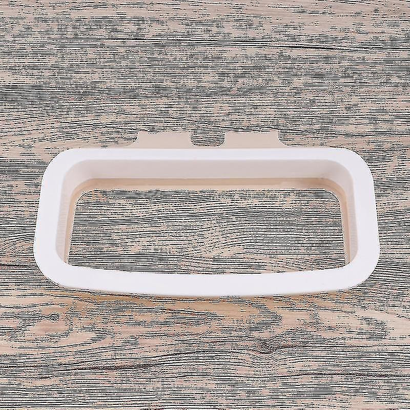 Over Cabinet Door Garbage Bags Holder Kitchen Plastic Bag Storage Shelf