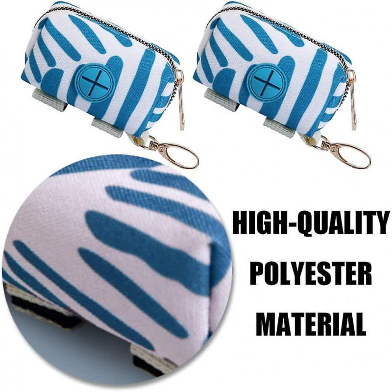 Pet poop garbage bag dispenser dog poop bag garbage bag storage bag 2 pieces