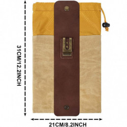 Mushroom Foraging Bag - Mushroom Picking Pouch | Outdoor Picking Fruit Bags,Dog Treat Pouch,Waterproof Picking Bag