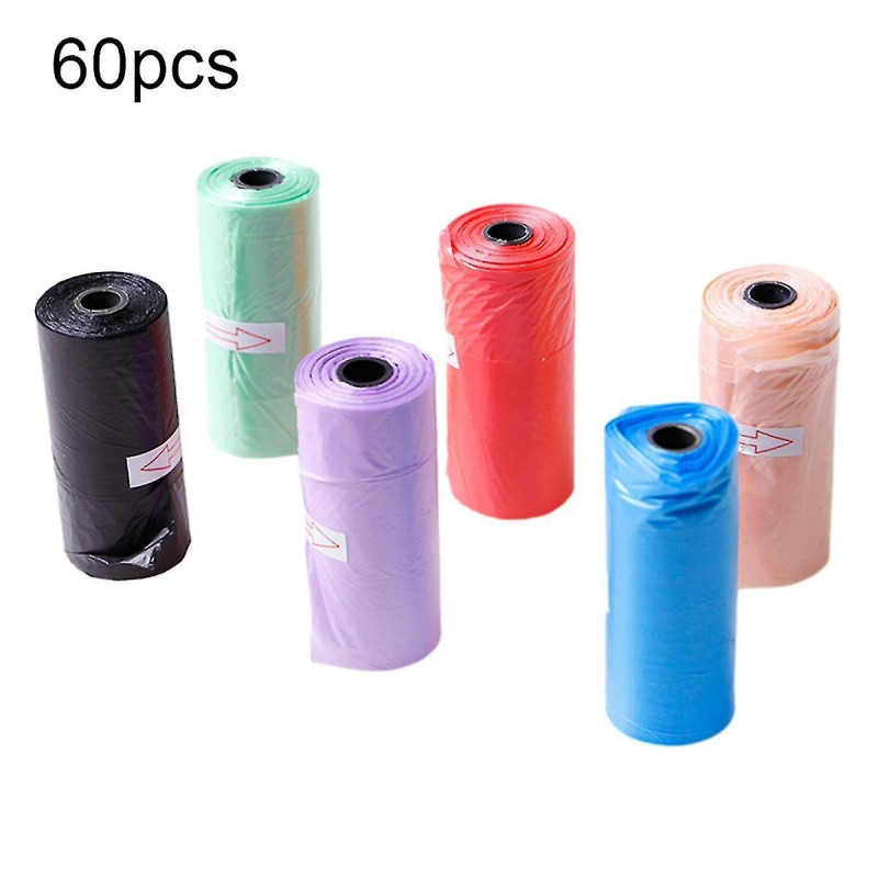 Dog Poop Bags For Waste Refuse Cleanup For Outdoor Puppy Walking And Travel, Assorted Colors, 900 Bags