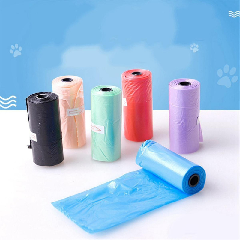 Dog Poop Bags For Waste Refuse Cleanup For Outdoor Puppy Walking And Travel, Assorted Colors, 900 Bags