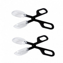 2 Pc Cleaning Tools Cricket Clamp Bug Scooper Glass Aquarium Tank Catcher Scissors Cleaning Tool Bug Catcher Scoop