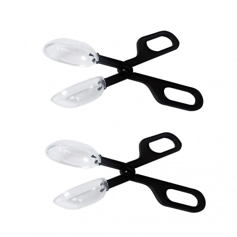 2 Pc Cleaning Tools Cricket Clamp Bug Scooper Glass Aquarium Tank Catcher Scissors Cleaning Tool Bug Catcher Scoop
