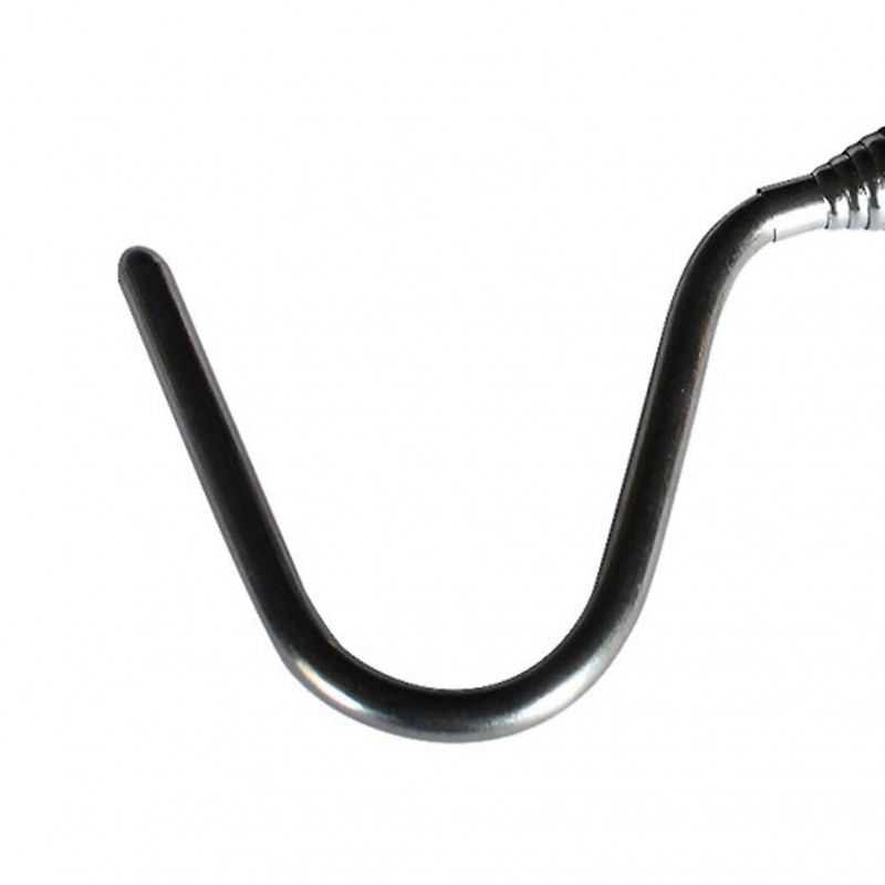 Stainless Steel Snake Hook Adjustable Long Handle Catching Tools Trap Tong 100cm