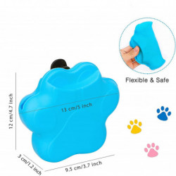 Pet Silicone Treats Waist Bag Portable Dog Treat Distributeur avec fermeture magnétique