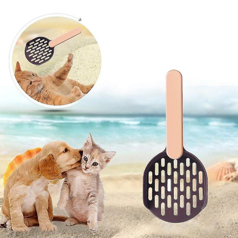 Sifter Shovel Litter Scoop - Durable Abs Plastic Litter Scoop