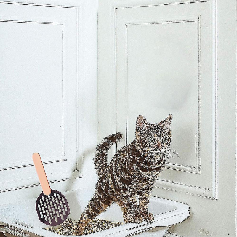 Sifter Shovel Litter Scoop - Durable Abs Plastic Litter Scoop