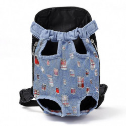 Sac de poitrine pour animaux de compagnie Sac à dos pour chien Sortir Pratique Sac à quatre pattes Fournitures [...]