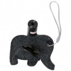 Pets Dogs Poop Waste Dispenser Box Poop Waste Disposal Bags Holder Black