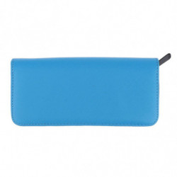 Pu Hair Scissors Shears Bag Pet Hairdressing Tool Pouch Case Blue