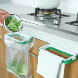 Trash Bag Hanger Convenient Saving Space Plastic Hanging Storage Garbage Bag Holder for Kitchen