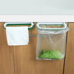 Trash Bag Hanger Convenient Saving Space Plastic Hanging Storage Garbage Bag Holder for Kitchen