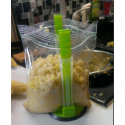 Baggy Rack Holder For Food Prep Bag/plastic Freezer Bag/ziplock Bag Holder Stand, Meal Planning/prep Bag Holders,4 Pack