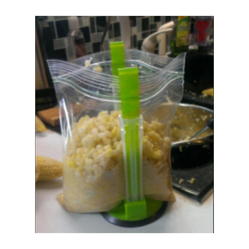 Baggy Rack Holder For Food Prep Bag/plastic Freezer Bag/ziplock Bag Holder Stand, Meal Planning/prep Bag Holders,4 Pack