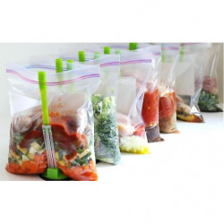 Baggy Rack Holder For Food Prep Bag/plastic Freezer Bag/ziplock Bag Holder Stand, Meal Planning/prep Bag Holders,4 Pack