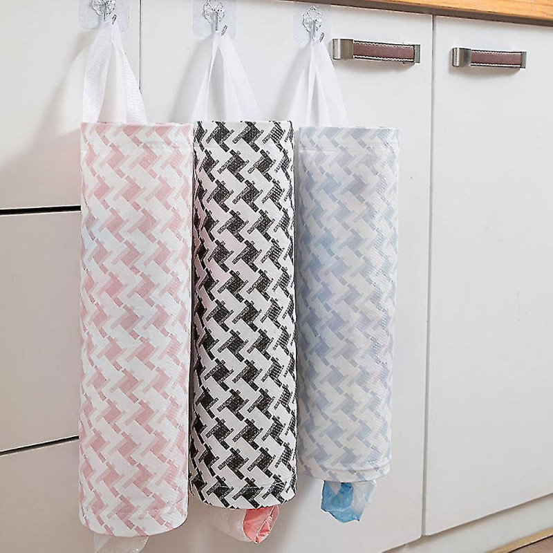 4pcs Kitchen Plastic Bag Storage, Garbage Bag Storage