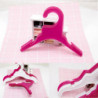 10Pcs Plastic Dog Puppy Cat Clothes Hanger Rack Storage Organizer Pet Supplies