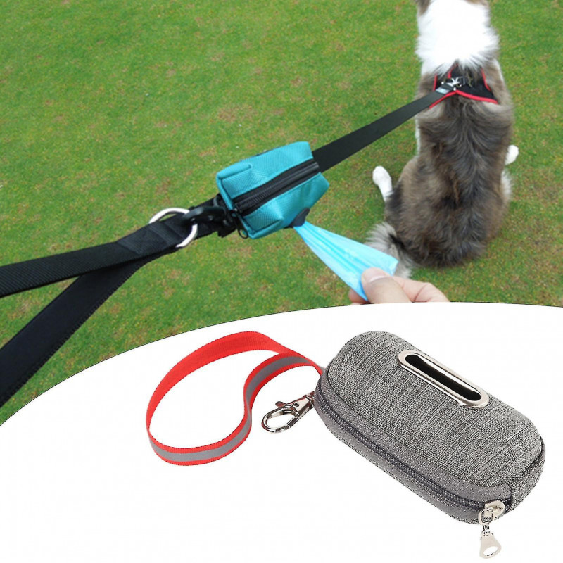 Porte-sac caca écologique Grande capacité Chien Poops Sac Distributeur avec corde pour Home_h