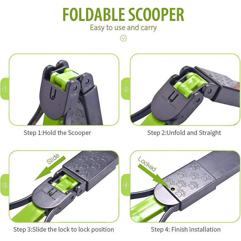 Non-breakable Pet Pooper Scooper For Dogs And Cats With Long Handle High Strength Material And Durable Spring For [...]