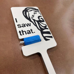 Funny Pet Poop Pickup Sign with Bag Holder Easy Using Warnings Insert Sign for Courtyard