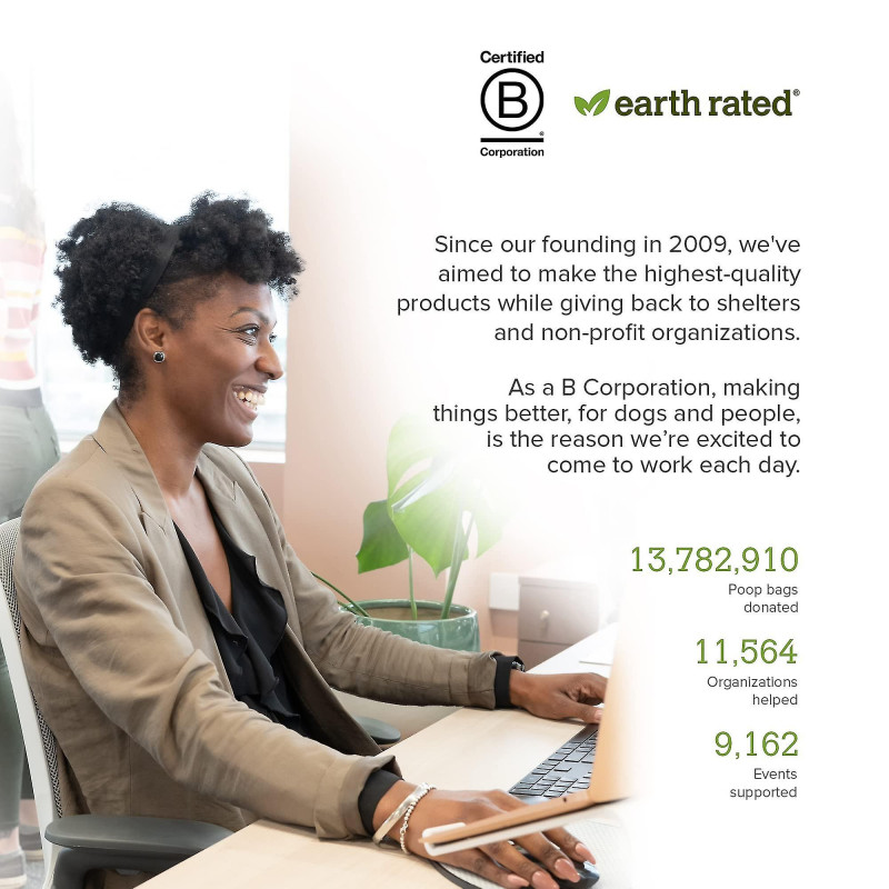 120pcsearth Rated Dog Poop Bags Extra Thick And Strong Poop Bags