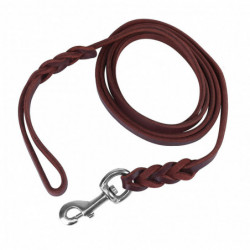 1.6m Cowhide and Leather Pet Dog Lead Leash for Walking, Running, and Training
