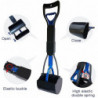 Long Handle Pet Pooper Scooper Chien Chat Ramasseur de déchets