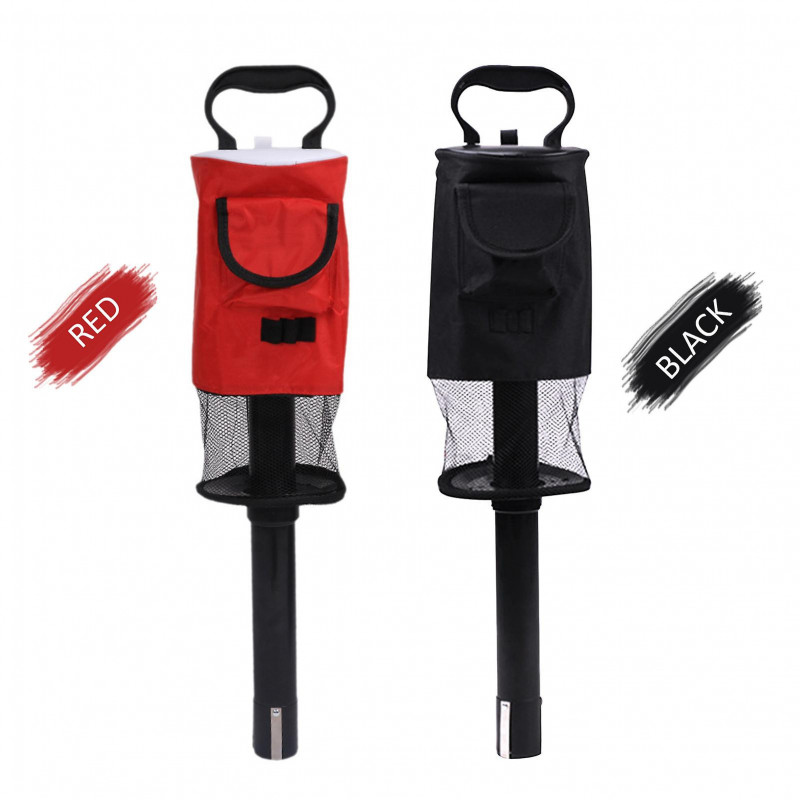 Golf Pick Up Retriever Portable Shag Bag with Removable Plastic Tube Golf Holder 60 Balls Collector Pick Up Bag [...]