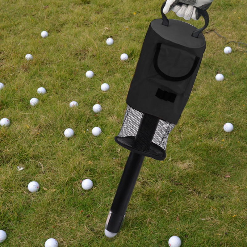 Golf Pick Up Retriever Portable Shag Bag with Removable Plastic Tube Golf Holder 60 Balls Collector Pick Up Bag [...]
