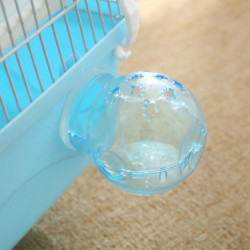 Toilette externe de petite baignoire pour animaux de compagnie pour hamster, cochon d’Inde, gerbille