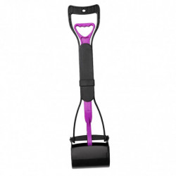 Pet Poop Scooper Poo Shovel Puppy Waste Pick-up Tools For Cat Dogs Purple