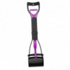 Pet Poop Scooper Poo Shovel Puppy Waste Pick-up Tools For Cat Dogs Purple