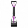 Pet Poop Scooper Poo Shovel Puppy Waste Pick-up Tools For Cat Dogs Purple