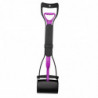 Pet Poop Scooper Poo Shovel Puppy Waste Pick-up Tools For Cat Dogs Purple
