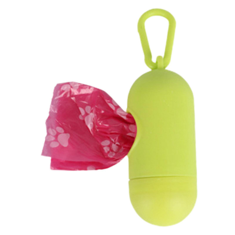 Dog Poop Trash Bags Lightweight Extra Thick Doggy Poop Bag for Cat Puppy Dog Pink