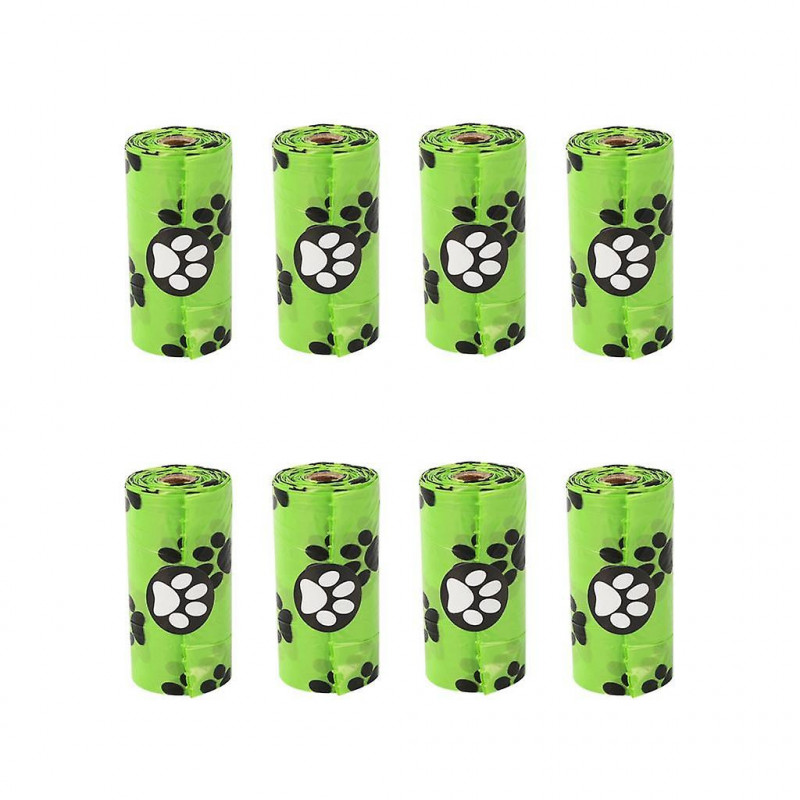 Dog Poop Bags With Dispenser Unscented Home Using 8 Rolls