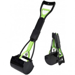 Pet Pooper Scooper pour chiens, Scooper portable pour chien Pooper Scooper avec longue poignée, pliable Dog Poop [...]