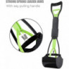 Pet Pooper Scooper pour chiens, Scooper portable pour chien Pooper Scooper avec longue poignée, pliable Dog Poop [...]