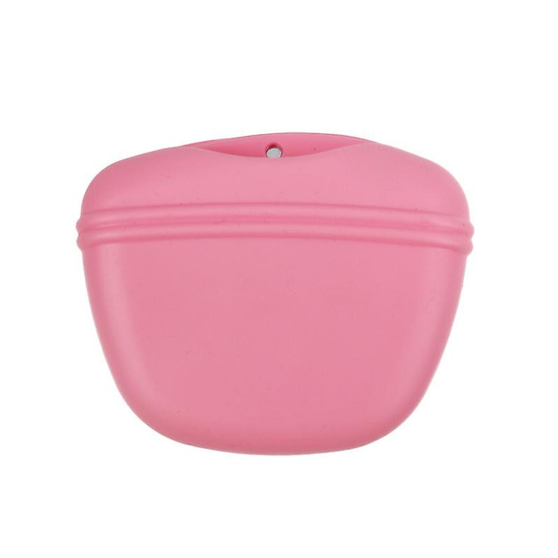 Pet Portable Dog Training Waist Bag Dogs Feed Storage Pouch1 Piecepink