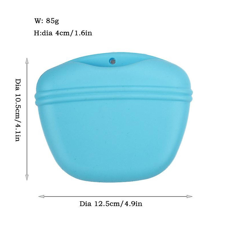 Pet Portable Dog Training Waist Bag Dogs Feed Storage Pouch1 Piecepink