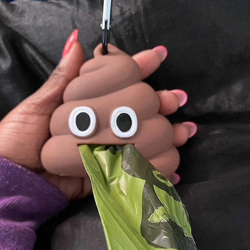 Porte-sac à déchets pour chiens Distributeur de sacs à déchets pour chiens étanche Sac à caca pour chien