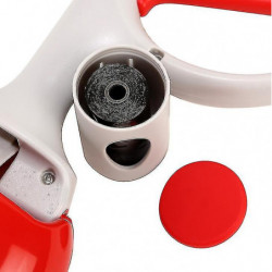 Pet Pooper Picker Dog Poop Scooper Jaw Poop Scoop Shovel Animal Waste Pickersred1pcs