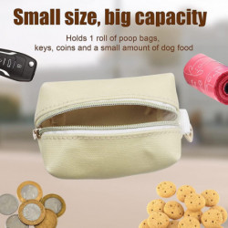 Waterproof Canvas Dog Waste Holder With Hook, Dog Waste Dispenser, Dog Poop Bag Holder For Walking Dogs, Pets [...]