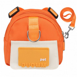 Colorful Dog Poop Bag Dispenser Puppy Backpacks Large Capacity Pets Backpacks For Daily Walking