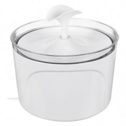 2.5L autoxic usb led night light pet water fountains smart mute large capacity pet water dispenser