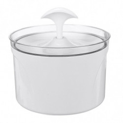 2.5L autoxic usb led night light pet water fountains smart mute large capacity pet water dispenser