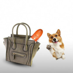 Pet water cup portable one-button lock dog cat outdoor fashion travel water bottle dispenser