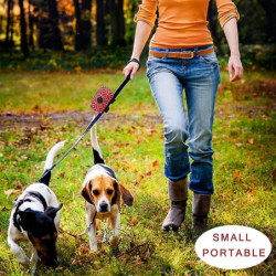 2 Pack Fashion Dog Poop Waste Bag Dispenser, Pet Dog Waste Bag Dispenser, Dog Poop Bag Holder